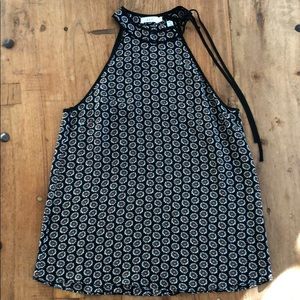 ALC sleeveless silk top, 4